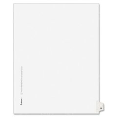 Avery Individually Numbered Avery-Style Dividers - 25 per pack