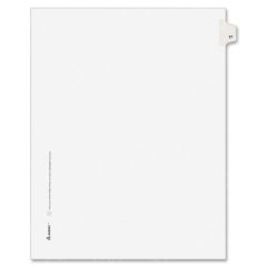 Avery Individually Numbered Avery-Style Dividers - 25 per pack