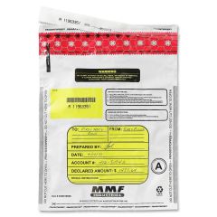 MMF Tamper-Evident Deposit Bag - 100 per box