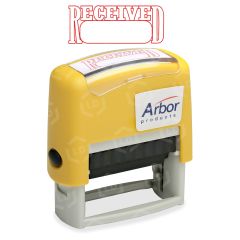 Pre-inked "Received" Message Stamp