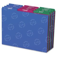 Pendaflex Preprinted Top Tab File Guide - 25 per set