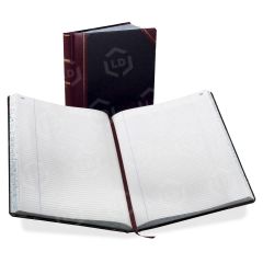Boorum & Pease Record Ruled Columnar Book - 150 Sheets - Thread Sewn - 10" x 13.13"