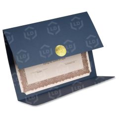 First Base 83534 Medallion Linen Certificate Holder - 5 per pack