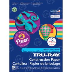 Tru-Ray Construction Paper - 50 per pack
