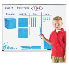 Learning Resources Giant Magnetic Base Ten Set - 131 per set