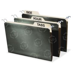 IdeaStream Tab View Hanging File Folders - 20 per pack