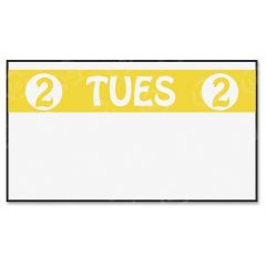 Monarch FreshMarx Color Coded Label - 1 per roll 1 Roll - 2500/Roll - White, Yellow