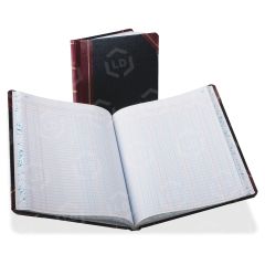 Boorum & Pease Double Page Columnar Book - 75 Sheet(s) - Thread Sewn - 10.38" x 8.13"