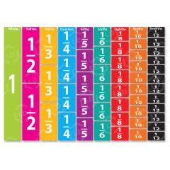 Ashley Dry Erase Fractn Pcs Die-cut Magnets - ST per set