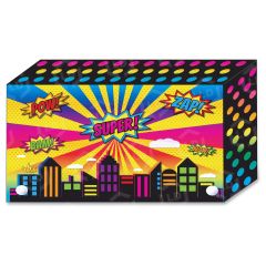 Ashley Superhero Design Index Card Holder - PK per pack