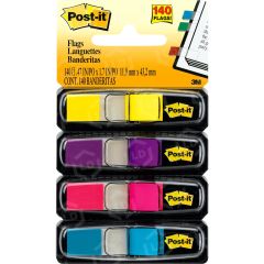 Post-it Colored Small Tape Flag - 140 per pack