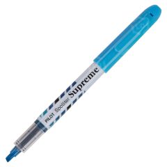 Pilot Spotliter Supreme Fluorescent Blue Highlighter - 12 Pack