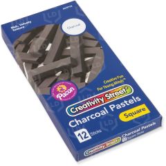 ChenilleKraft Charcoal Square Artist Pastels - 12 per set