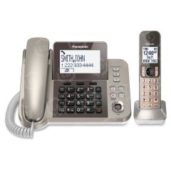 Panasonic KX-TGF350N DECT 6.0 Cordless Phone - Silver, Black