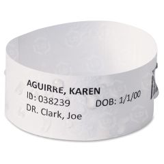 Avery EasyBand Medical Wristbands with Chart Labels - BX per box