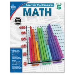 Carson-Dellosa Grade 5 Applying the Standards Math Workbk Education Printed Book for Mathematics