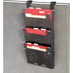 Deflect-o Hanging Wall File Folder System - 3 per set