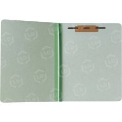 Heavy-Duty Pressboard File Folder Letter - 8.5" x 11" - 1" Expansion - Green
