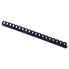 Fellowes Plastic Combs - Round Back, 5/16", 40 sheets, Navy, 100 pk - 100 per pack