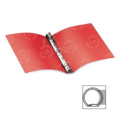 Avery Hanging File Binder Letter - 1" Capacity - Vinyl - Red - 1 Each