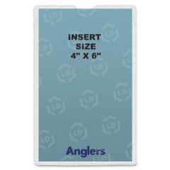 Anglers Self-stick Crystal Clear Poly Envelopes - 50 per pack
