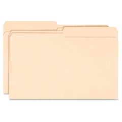 1-ply Tab Legal Size Manila File Folders