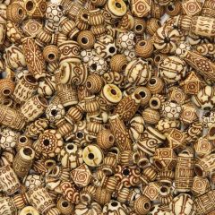 Mixed Bone Beads
