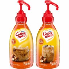 Coffee-Mate Coffee Creamer Hazelnut - 1.5L Liquid Pump Bottle - CT per carton