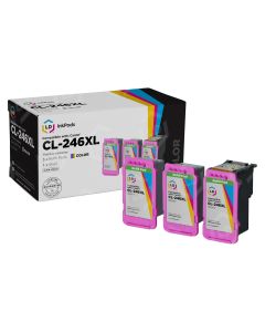LD InkPods™ Replacements for Canon CL-246XL TriColor Ink Cartridge (3-Pack with OEM printhead)