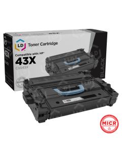 LD Remanufactured Black Toner Cartridge for HP 43X MICR