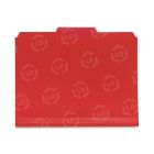 Smead Inndura File Folder - 24 per box Letter - 8.50" x 11" - Red - 24 / Box