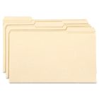 Smead Manila File Folder - 100 per box Legal - 8.50" x 14" - 1/3 Tab - Manila