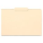 Smead Manila File Folder - 100 per box Legal - 8.50" x 14" - 1/3 Tab Cut on Center - Manila