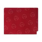 Smead Shelf-Master Colored Two-Ply End Tab Folder - 100 per box Letter - Red