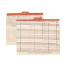 Smead Center Top Tab Out Guide - 100 per box Letter - 8.50" x 11"