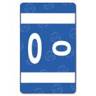 Smead AlphaZ ACCS Color Coded Alphabetic Label - 1" Width x 1.62" Length - Dark Blue