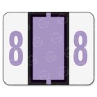 Smead Numeric Number 8 Color Coded Label - 500 per roll