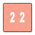 Smead DCC Color Coded Numeric Label  - 250/Roll - Pink
