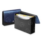 Smead Frequency Expanding File Letter - 8.5" x 11" - Blue, Black