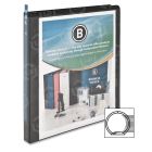 Business Source Round Ring View Binder