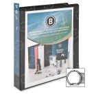 Business Source Round Ring View Binder