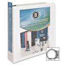 Business Source Round Ring View Binder