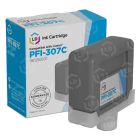 Compatible Canon PFI307C Cyan Ink