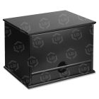 Victor Midnight Black Desktop Organizer