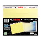 Roaring Spring Wide Landscape Writing Pad - 40 Sheet - 20.00 lb - College Ruled - 11" x 9.50" - Canary