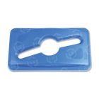 Rubbermaid Slim Jim Station Recycling Combo Lid