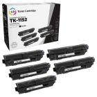 5 Pack of Compatible Kyocera-Mita TK-1152 Black Toners