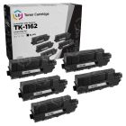 5 Pack of Compatible Kyocera-Mita TK-1162 Black Toners