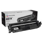 Compatible Canon 051H HY Black Toner Cartridge, 2169C001