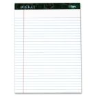 Tops Docket -Trim Legal Ruled White Legal Pads - 12 per pack -  8.50" x 11.75"